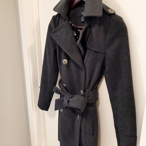 Wool trench coat (xs) - Picture 3 of 9
